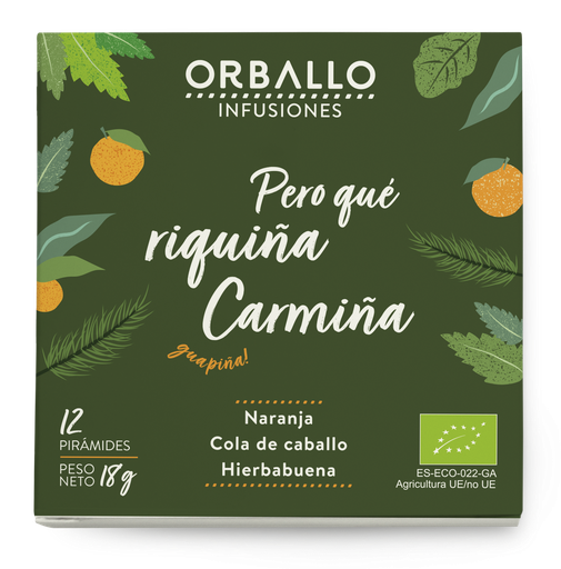 [08PQRC] Caja Master Infusión ECO Pero qué riquiña Carmiña E12 X 8