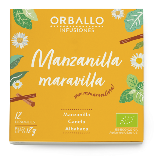 [05MM] Caja Master Infusión ECO Manzanilla maravilla E12 X 8